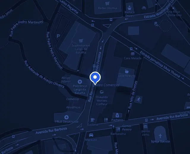 Mapa da Unidade Largo das Barradas